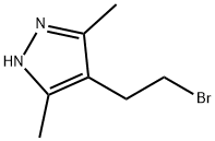 4-(2-BROMO-ETHYL)-3,5-DIMETHYL-1H-PYRAZOLE Structure