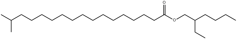 16-Methylheptadecanoic acid 2-ethylhexyl ester Structure