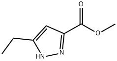 3-ethyl-5-pyrazolcarboxylic acid methyl ester 구조식 이미지