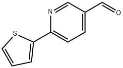 6-티엔-2-일니코틴알데히드 구조식 이미지