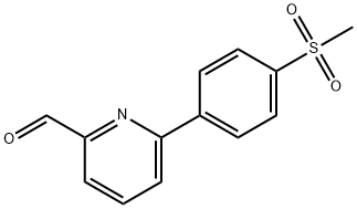 6-(4-(METHYLSULFONYL)PHENYL)-2-PYRIDINE& 구조식 이미지