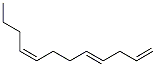 1,E-4,Z-8-Dodecatriene Structure