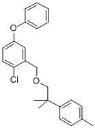 1-Chloro-2-((2-(4-methylphenyl)-2-methylpropoxy)methyl)-4-phenoxybenze ne Structure