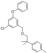 1-Chloro-3-((2-(4-methylphenyl)-2-methylpropoxy)methyl)-5-phenoxybenze ne Structure