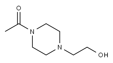 1-ACETYL-4-(2-HYDROXY-ETHYL)-PIPERAZINE X HCL Structure