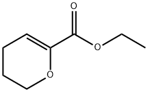 2H-피란-6-카르복실산,3,4-디히드로-,에틸에스테르 구조식 이미지