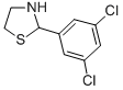 2-(3,5-Dichlorophenyl)thiazolidine 구조식 이미지