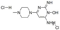 3-hydroxy-2-imino-6-(4-methylpiperazin-1-yl)pyrimidin-4-amine dihydroc hloride 구조식 이미지