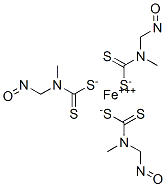 Ferric nitroso dimethyl dithiocarbamate Structure