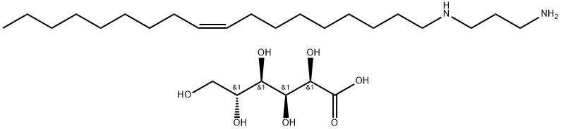 N-octadecenyl-1,3-propane diamine monogluconate Structure