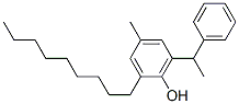 2-nonyl-6-(1-phenylethyl)-p-cresol 구조식 이미지