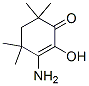 3-amino-2-hydroxy-4,4,6,6-tetramethylcyclohex-2-en-1-one Structure