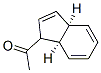 Ethanone, 1-(3a,7a-dihydro-1H-inden-1-yl)-, (3aalpha,7aalpha)- (9CI) 구조식 이미지