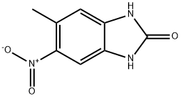 2H-Benzimidazol-2-one,1,3-dihydro-5-methyl-6-nitro-(9CI) Structure