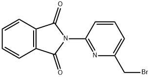 2-(6-BROMOMETHYL-PYRIDIN-2-YL)-ISOINDOLE-1,3-DIONE Structure