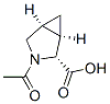 3-Azabicyclo[3.1.0]hexane-2-carboxylic acid, 3-acetyl-, (1alpha,2alpha,5alpha)- (9CI) Structure