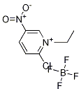1-Ethyl-2-chloro-5-nitropyridinium Tetrafluoroborate 구조식 이미지