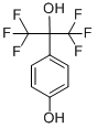 1,1,1,3,3,3-HEXAFLUORO-2-(4-HYDROXYPHENYL)PROPAN-2-OL Structure