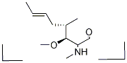 10-(N-Methyl-D-valine)isocyclosporin A Structure