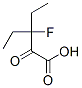 Pentanoic  acid,  3-ethyl-3-fluoro-2-oxo- Structure