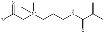 (carboxymethyl)dimethyl-3-[(2-methyl-1-oxoallyl)amino]propylammonium hydroxide 구조식 이미지