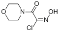 4-Morpholineethanimidoyl chloride, N-hydroxy-alpha-oxo- (9CI) Structure