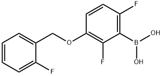2,6-DIFLUORO-3-(2'-FLUOROBENZYLOXY)PHEN& Structure