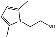 1-(2-히드록시에틸)-2,5-디메틸피롤 구조식 이미지