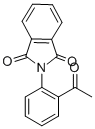 O-(N-phthalimido)acetophenone 구조식 이미지