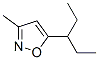 Isoxazole, 5-(1-ethylpropyl)-3-methyl- (9CI) Structure