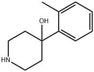 4-(2-methylphenyl)-4-piperidinol Structure