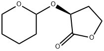 (3S)-Dihydro-3-[(tetrahydro-2H-pyran-2-yl)oxy]-2(3H)-furanone 구조식 이미지