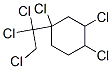 1,3,4-trichloro-1-(1,1,2-trichloroethyl)cyclohexane Structure