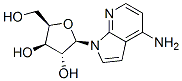 (2R,3R,4R,5R)-2-(5-amino-2,9-diazabicyclo[4.3.0]nona-1,3,5,7-tetraen-9 -yl)-5-(hydroxymethyl)oxolane-3,4-diol Structure