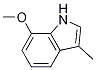 1H-Indole, 7-Methoxy-3-Methyl- 구조식 이미지