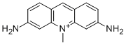 3,6-디아미노-10-메틸아크리디늄 구조식 이미지