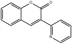 3-(pyridin-2-yl)-2H-chroMen-2-one 구조식 이미지