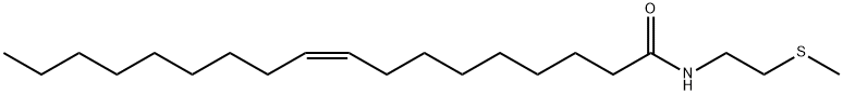 S-methyl-N-oleoylmercuryethylamide 구조식 이미지