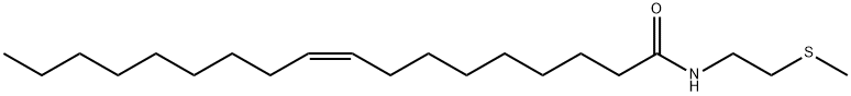 S-methyl-N-oleoylmercuryethylamide Structure