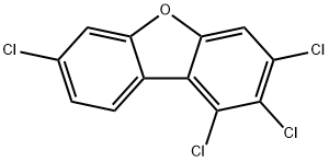 1,2,3,7-TCDF Structure