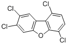 1,4,7,8-TETRACHLORODIBENZOFURAN Structure