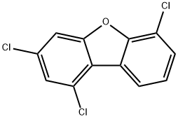 1,3,6-TRICHLORODIBENZOFURAN Structure