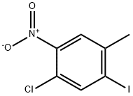 4-chloro-6-iodo-3-nitrotoluene 구조식 이미지