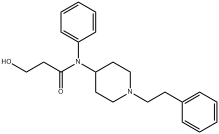 ω-Hydroxy Fentanyl Structure