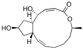 (1R,2E,6S,10E,11aS,13R,14aR)-1,6,7,8,9,11a,12,13,14,14a-Decahydro-1,13-dihydroxy-6-methyl-4H-cyclopenta[f]oxacyclotridecin-4-one Structure