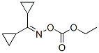 dicyclopropyl-O-(ethoxycarbonyl) ketone oxime Structure