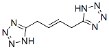 5,5'-(부트-2-엔-1,4-디일)비스-1H-테트라졸 구조식 이미지