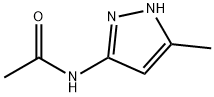 3-Acetamido-5-methylpyrazole 구조식 이미지