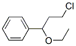 (3-chloro-1-ethoxypropyl)benzene Structure