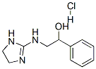 알파-[[(4,5-디히드로-1H-이미다졸-2-일)아미노]메틸]벤질알코올모노히드로클로라이드 구조식 이미지
